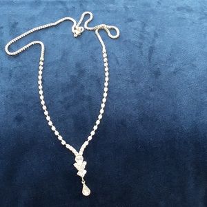 Simulated Diamond Necklace